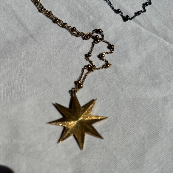 RARE! Star of Ishtar Inanna Necklace Polish Designer Anka Krystyniak - Picture 11 of 13